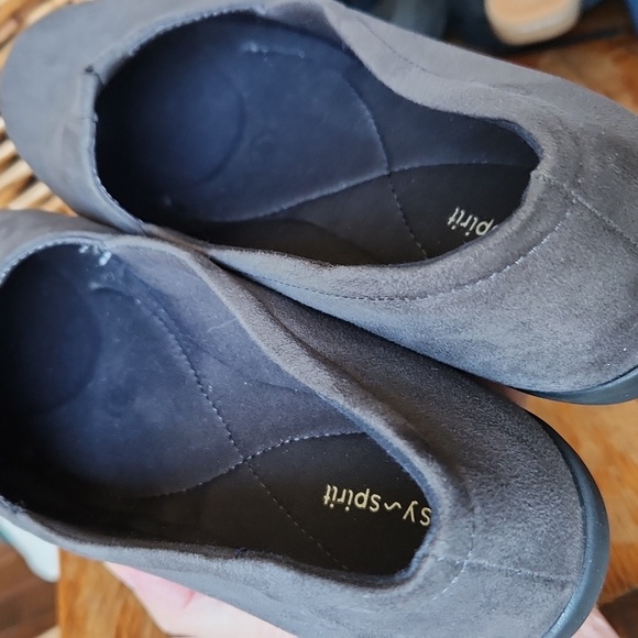 Easy Spirit Searlie2 Gray Slip On Casual Sneaker Loafer Shoes Women's 10 Wide - Picture 10 of 12